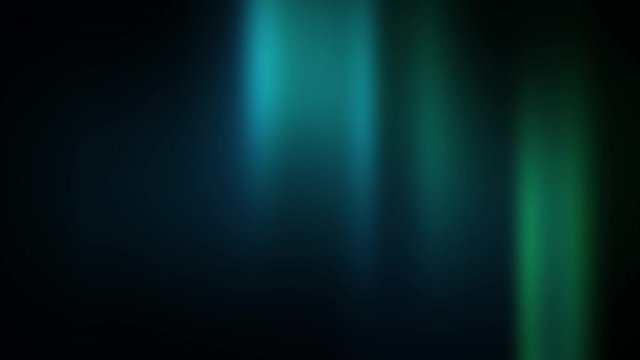 Abstract animated background simulating the effect of the northern lights