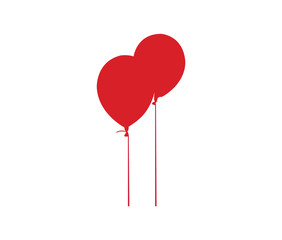 Obraz na płótnie Canvas balloon air party decorative icon