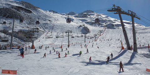 Les Menuires - pistes de ski