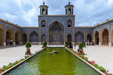 Obraz premium Iran, Shiraz, Nasir al-Mulk mosque