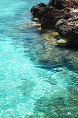 Cyprus konnos Bay beach, blue lagoon