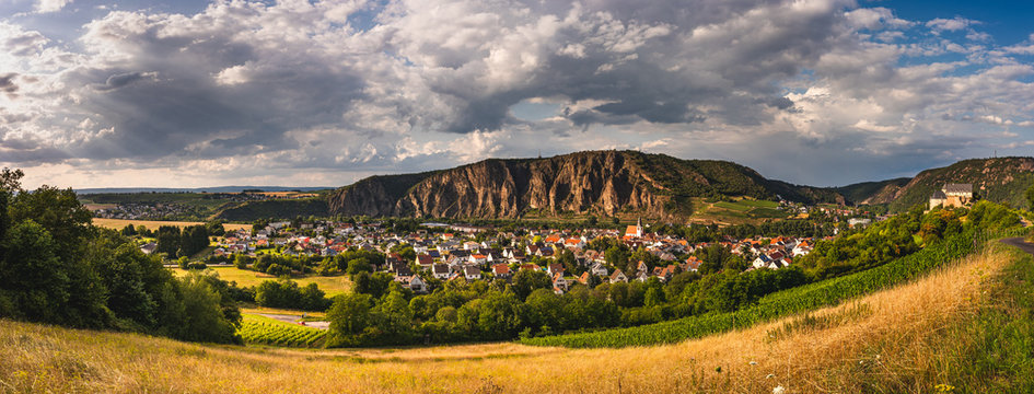 Panorama Bad M&uuml;nster am Stein Ebernburg