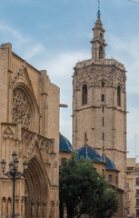 Fototapeta na wymiar The Metropolitan Cathedral–Basilica of the Assumption of Our Lady of Valencia, Valencia, Spain.