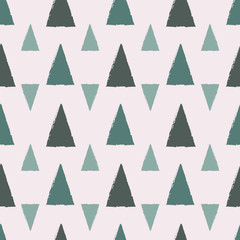 Obraz premium TRIANGLE seamless pattern for surface pattern design, wallpaper,wrapping paper, fabric, stationary etc.
