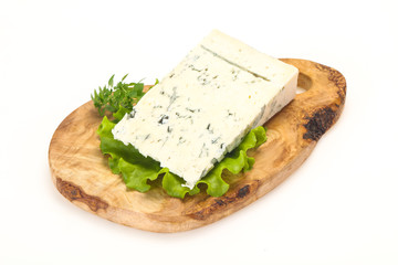 Italian traditional gorgonzola soft cheese