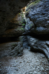 Photos of highlands, caves, hills, vegetation on summer day