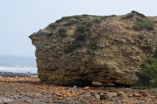 cliffs at Blackhall Rocks