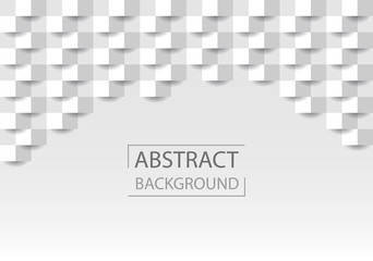 Geometric background texture with shape of squares.Grey abstract texture for website background, business covers, advertising.Modern geometric architecture pattern. vector illustration
