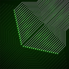Abstract technology background with circuit board, circuit board pattern