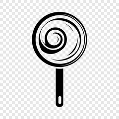 Lollipop icon. Simple illustration of lollipop vector icon for web