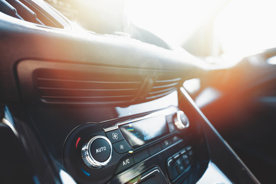 The cooling system in the car