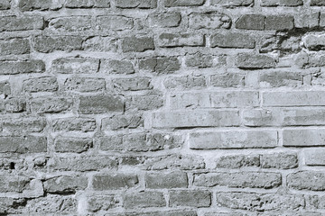 Old red brick wall texture background. light background.