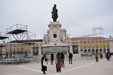 Obraz premium architecture statue