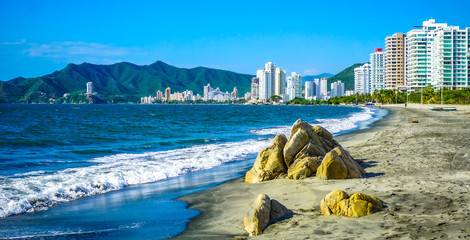 Santa Marta, Colombia: gorgeous Salguero beach