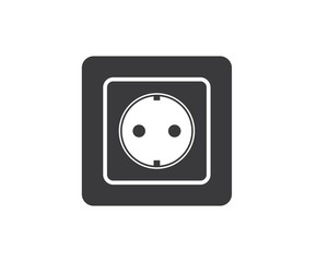 electric socket plug vector,illustration