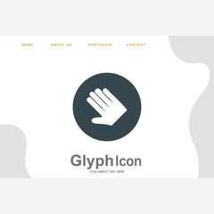  Hand icon for your project