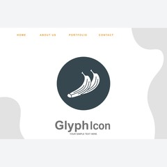 Banana icon for your project