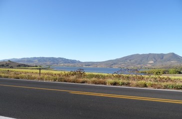  lake beside the road