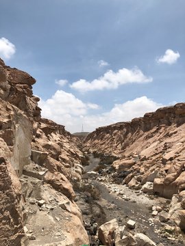 rocks in mountains