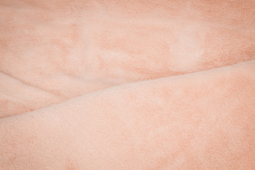 Colored fur. The texture of the fur . Close-up of sheep fur