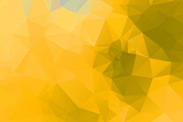 Abstract multicolor golden yellow background. Vector polygonal design illustrator