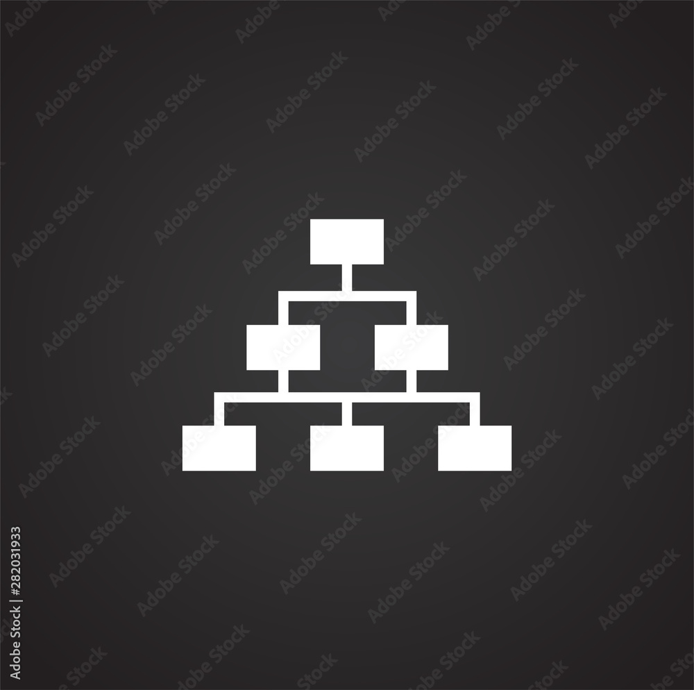 Poster infographics related icon on background for graphic and web design. simple illustration. internet co