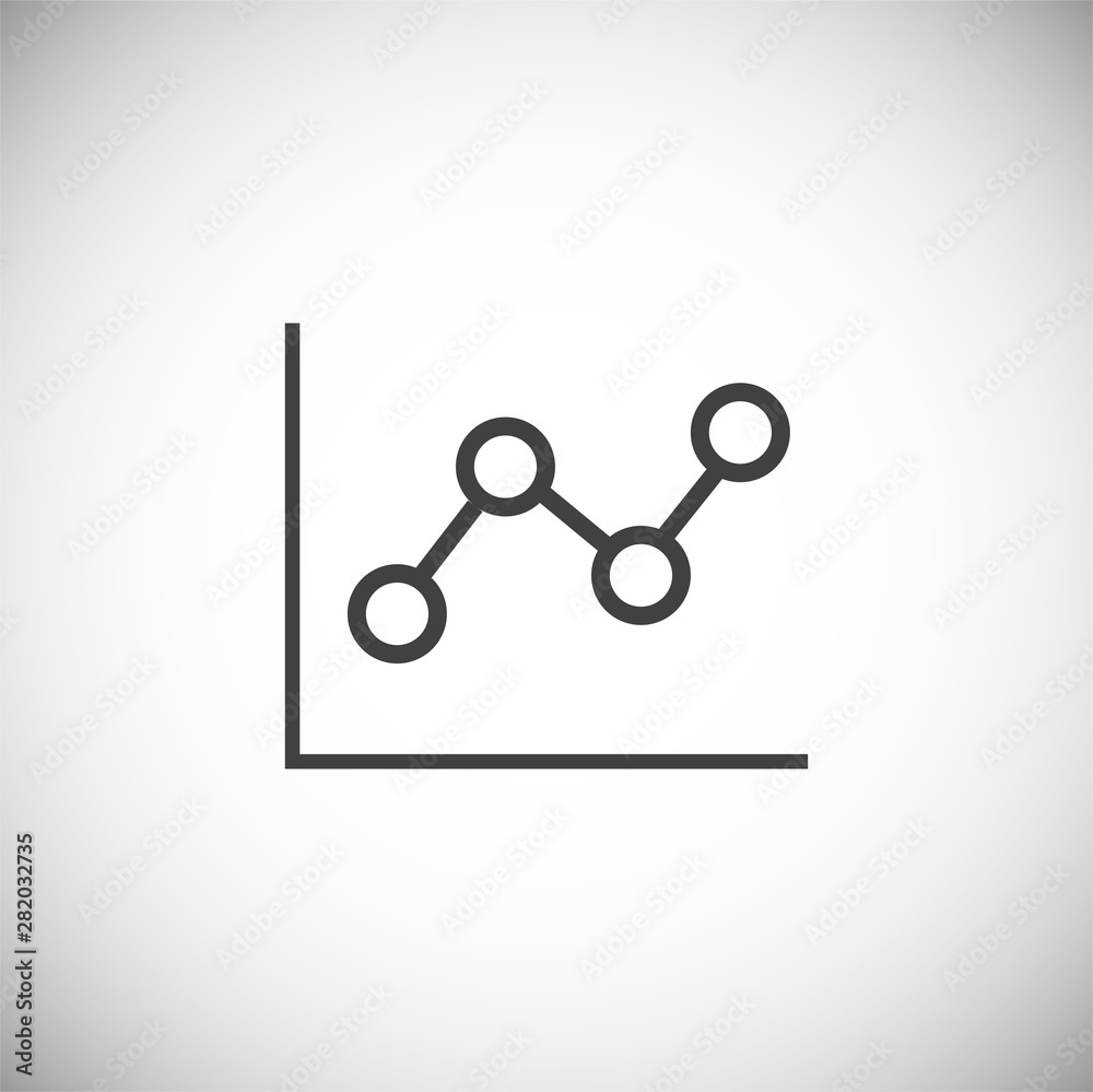 Poster infographics related icon on background for graphic and web design. simple illustration. internet co