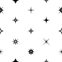 spark seamless pattern background icon.