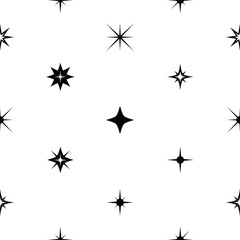 spark seamless pattern background icon.