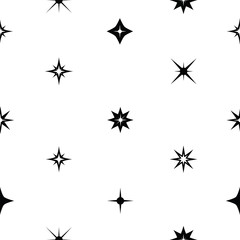 spark seamless pattern background icon.