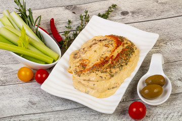 Vegan cuisine - Humus