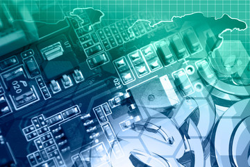 Electronic device and map