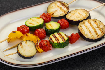 Vegan Vegetable skewer