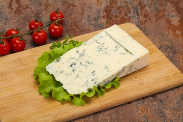 Italian traditional gorgonzola soft cheese