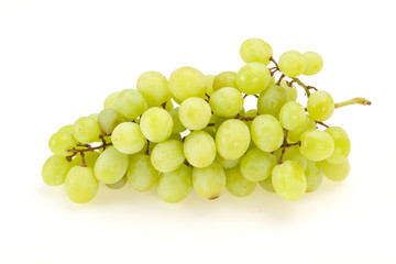 Sweet ripe Green grape branch
