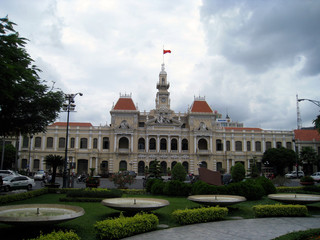 Obraz premium station in ho chi minh city