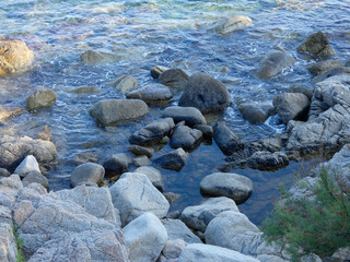 Costa brava catalana, al norte de Cataluña, costa abrupta llena de playas y roca. Costa Brava....