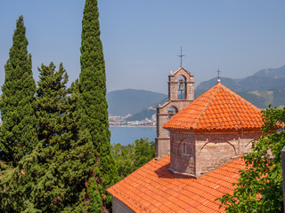 The Holy Trinity Church of the Praskvica Monastery, Celobrdo, Montenegro.