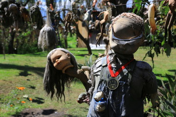 Puppe Kuba Warnung Mahnmal Kultur