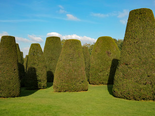 grounds and estate of packwood house warwickshire england uk