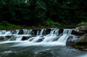 waterfall in forest