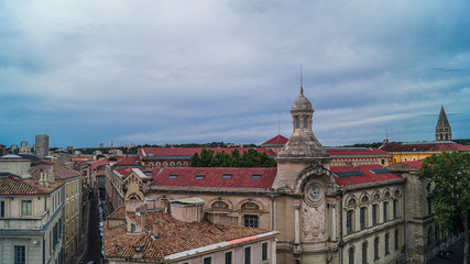 Fototapeta na wymiar Roof of Nimes
