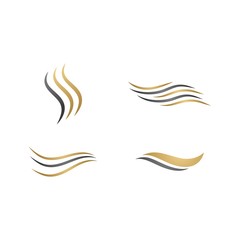 Obraz premium Hair wave logo