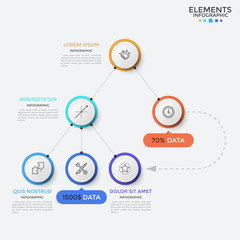 Obraz premium Modern Infographic Template