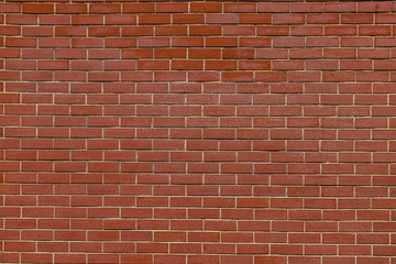 Fototapeta na wymiar old red brick wall texture background