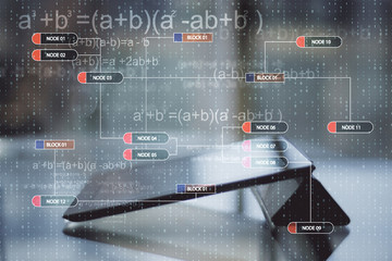 Tablet with big data interface