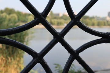 detail of fence
