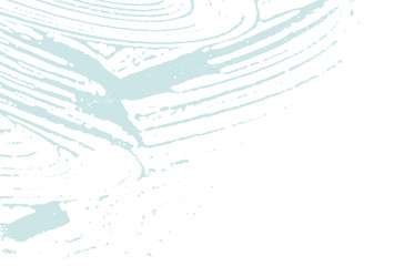 Grunge texture. Distress blue rough trace. Bizarre