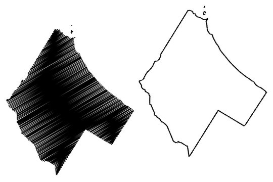 Awdal region (Federal Republic of Somalia, Horn of Africa) map vector illustration, scribble sketch Awdal map....