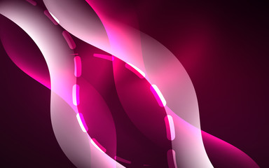 Neon abstract background. Background decoration. Trendy graphic design.